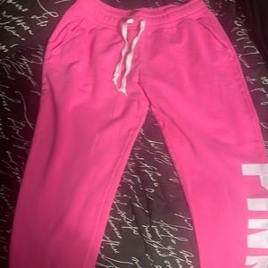 Cute hot pink joggers